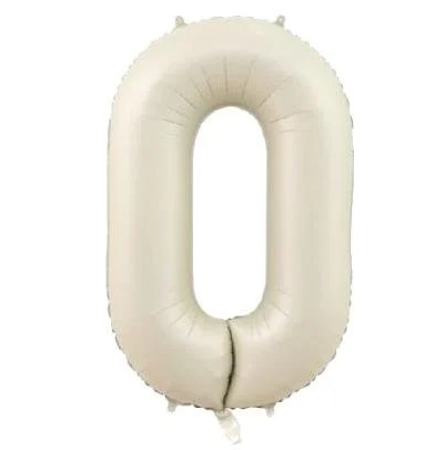 Folyo Balon Krem 0 34 İnç 76 Cm